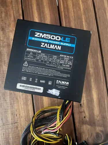 Fonte 450W 80 Plus Bronza CX450 Zalman