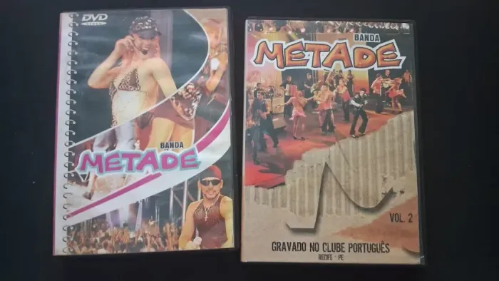 Conjunto CDs Banda Metade