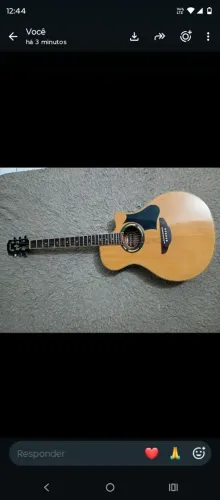 Vendo este Violão Yamaha, primeiríssima qualidade. uma manteiga de tocabilidade! Apx 500ii