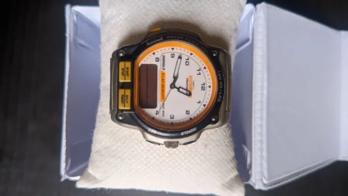 Timex Ironman Trithalon ano 2000 funcionando somente o digital 