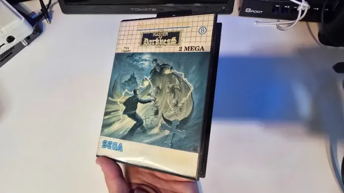 Master of Darkness jogo Master System ORIGINAL Tectoy
