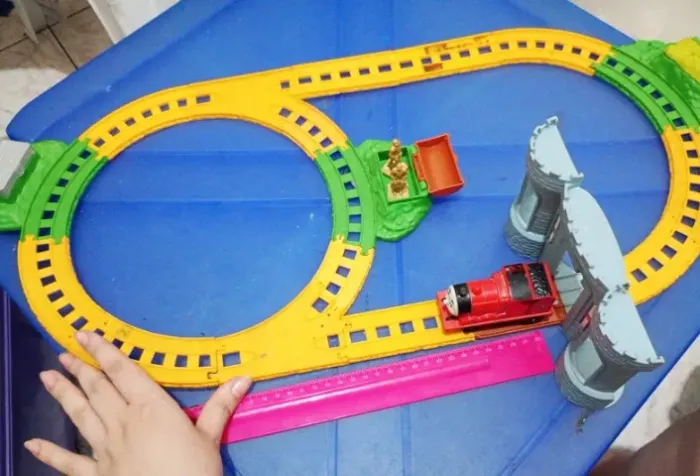 Pista Ferrovia thomas e seus amigos a aventura no castelo,thomas & friends, brinquedo raro