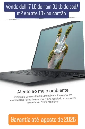 Notebook Dell i7 13 geração