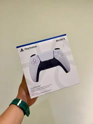 Controle PlayStation DualSense PS5 Branco Original Novo Lacrado