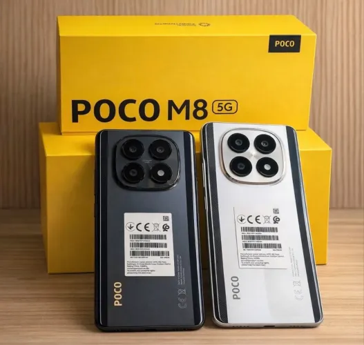 Poco M8 pro 5G 256GB Novo 1 Ano garantia