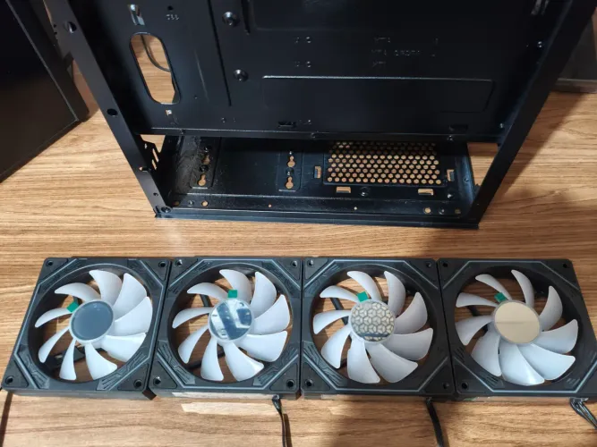 Kit 4 ventoinhas prism novas!