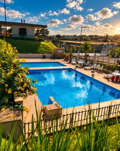 Apartamento 2 Dormitórios Térreo em Jaboticabal - Condomínio Completo
