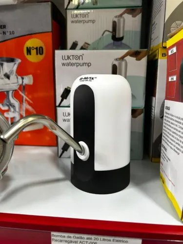 Bomba Elétrica de galão água Recarregável