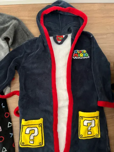 Pijama e roupão Fleece TAM 8/9