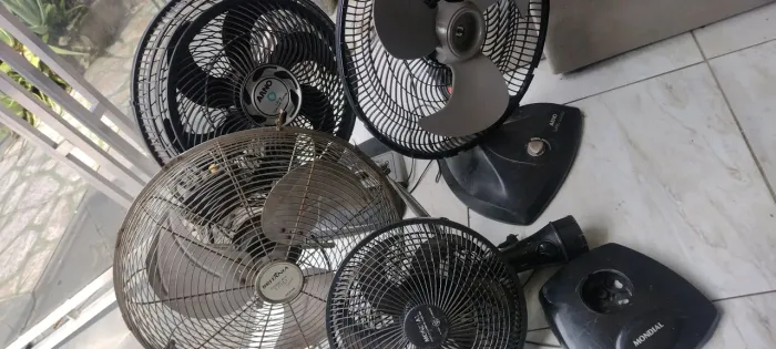 Ventilador, lote para consertar ou retirar peças