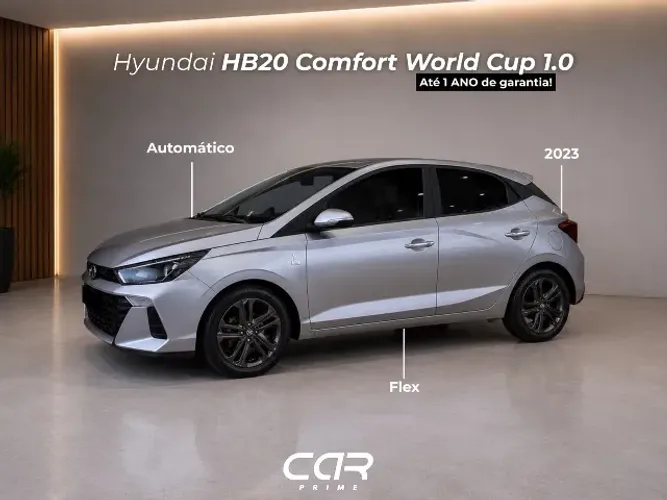Hyundai HB20 Copa Mundo Qatar 1.0 TB Flex Aut. 2023