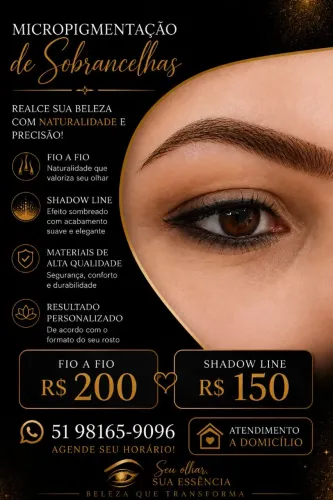 Micropgmentacao de sobrancelhas