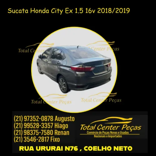 Sucata Honda City Ex 1.519