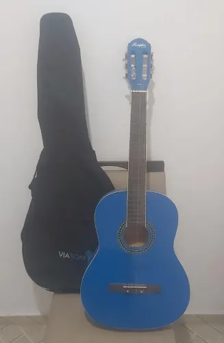 Violão Acústico Memphis Tagima AC39 Nylon + Bag + Capotraste - Ótimo Estado