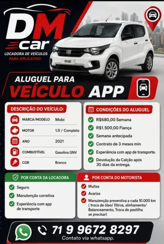 Fiat Mobi Easy 1.0 Fire Flex 5P. 2022