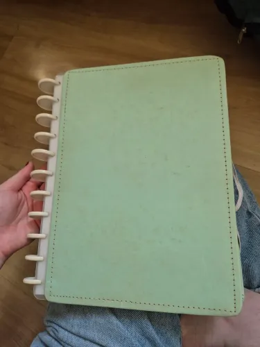 Caderno Inteligente Verde Pastel (Tamanho A4) - Completo e Super Versátil!
