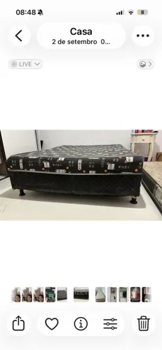 Base de cama casal