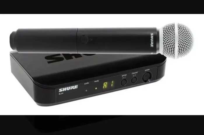 Microfone De Mão Sem Fio Shure BLX24/PG58