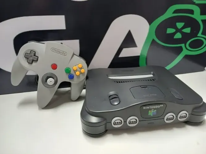 Nintendo 64 + Controle até 12X no cartão - Loja física