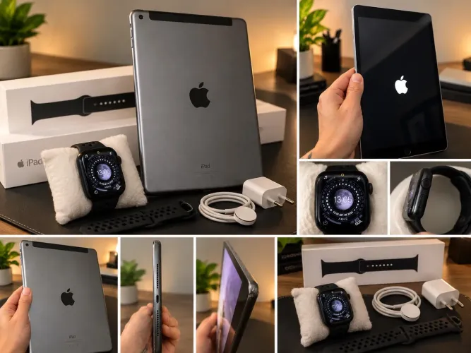 Apple Watch Series 7 41mm Cellular + iPad 7ª Geração Cellular