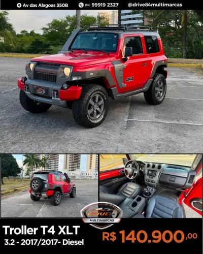 Troller T-4 4X4 3.2 20V TDI Cap. Rígida Diesel 2017