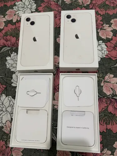 Vendo duas caixa de iPhone 13