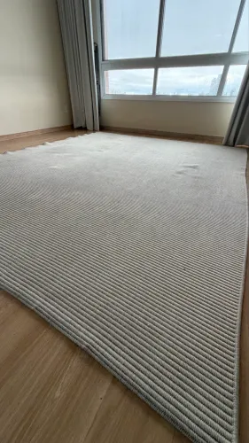 Tapete Santa Casa Rony 2,40 x 3,00 m - Cor Sand (Areia)