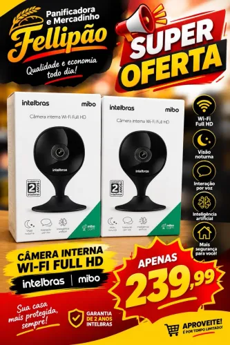 Câmera IMXC Wi-Fi Full HD 1080P - NOVA ? SUPER OFERTA!