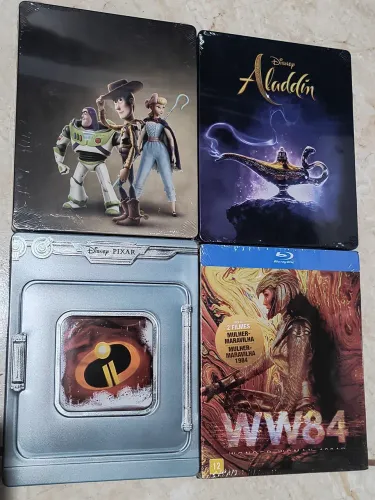 4 Steelbooks