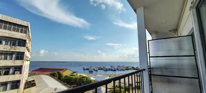Apartamento com vista para o Rio - Acomoda até 5 pessoas.