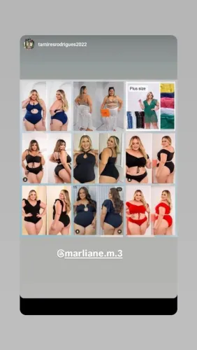 Biquíni, maiô,sida de praia e plus size 