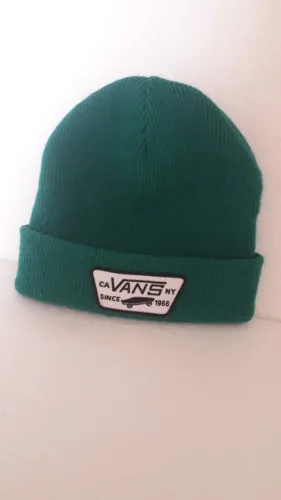 Bonito Gorro Vans Milford Beanie Original - Verde (Impecável)