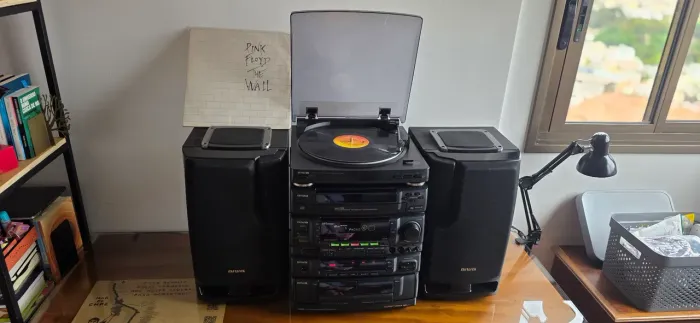 Relíquia Anos 90: Aiwa ZM2800 p/ Amantes de Vinil (+ Caixas Restauradas e Carcaça Extra)