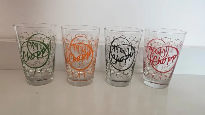 Copos de chopp trio