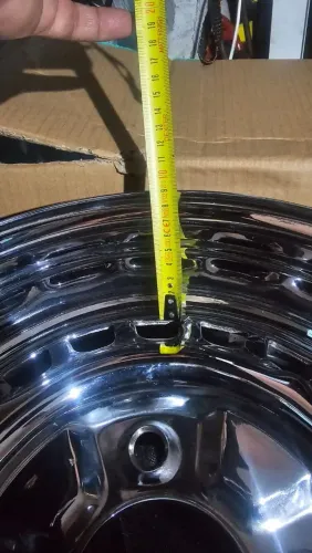 Rodas cromadas aro 15 4.130
