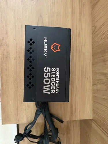 Fonte Husky 550w na Garantia 3 meses de uso