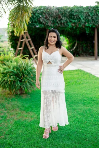 Vestido Branco - Usado 1 vez