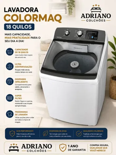 Lavadouras Colormaq novas