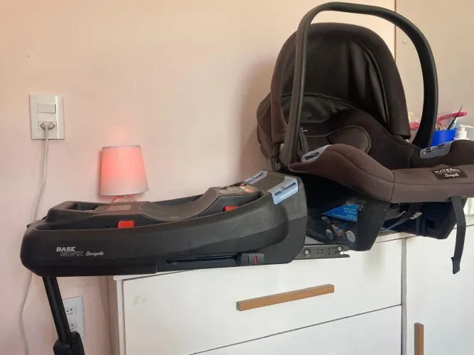 cadeirinha bebê conforto com base isofix