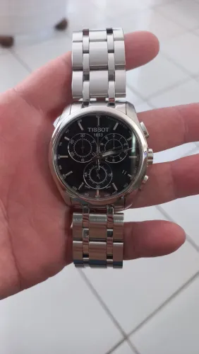 RELÓGIO TISSOT (CONTURIER) *MOSTRADOR PRETO*