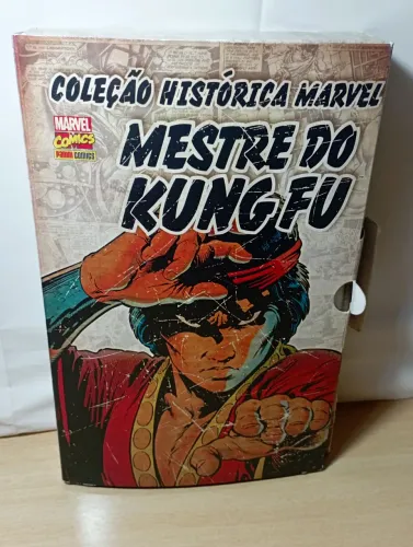 Coleção Histórica Marvel Mestre do Kung Fu Box Volumes 9, 10, 11 e 12