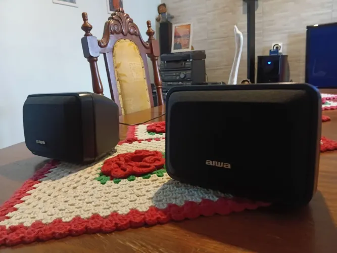 Caixas surrald aiwa originais