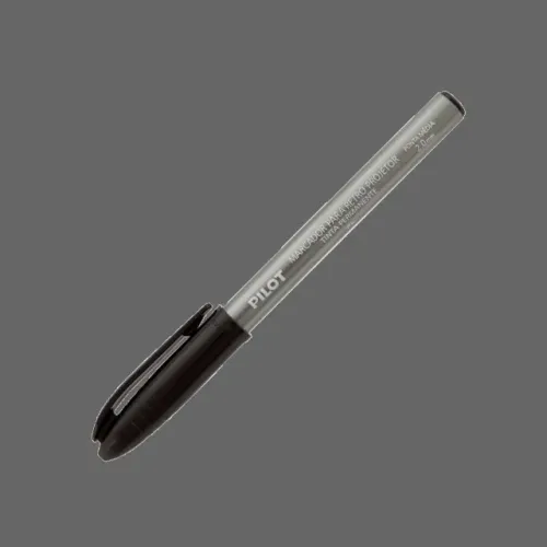 CANETA MARCADOR PARA RETROPROJETOR 2.0MM PRETO - PILOT