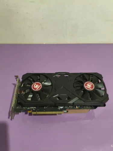 Placa de vídeo Rx 580 8gb 2048sp semi-novo 