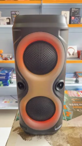 Caixa de Som Bluetooth XTRAD 50W com LED RGB ? Promoção