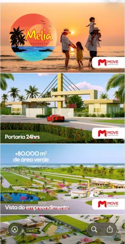 Lote cond. Meliá Residence. Um melhores condomínio na Barra dos coqueiro