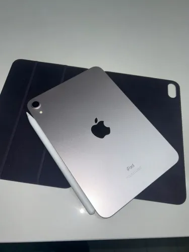 iPad Mini 6 + Apple Pencil 2 + Smart Folio (capa)