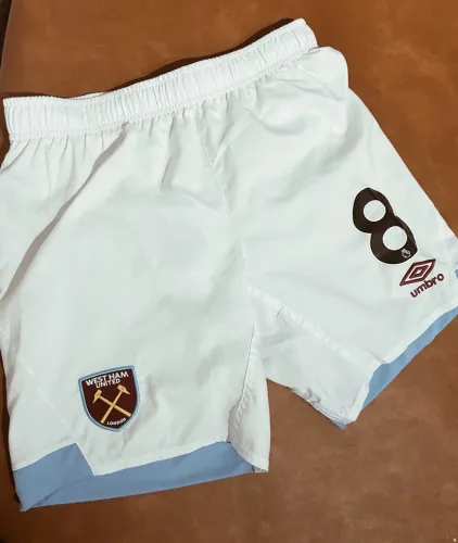 Short Umbro oficial west ham preparado pra jogo