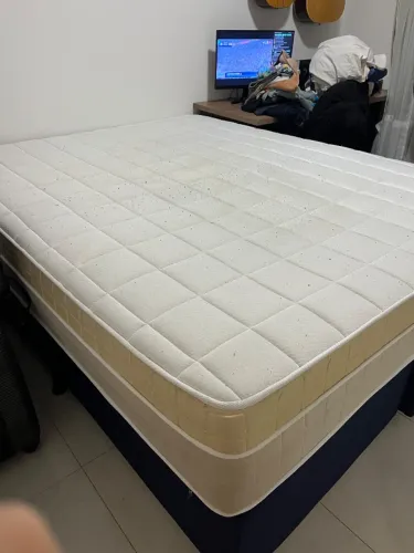 Cama Queen Anjos molas ensacadas