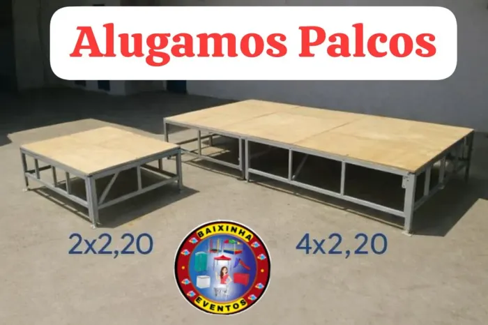 Alugamos palco tendas caixas térmicas freezer 